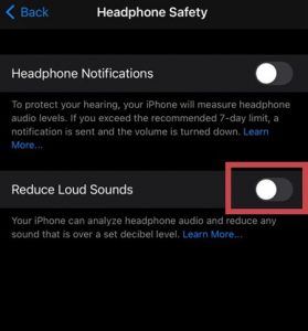 reduce loud hearing safety