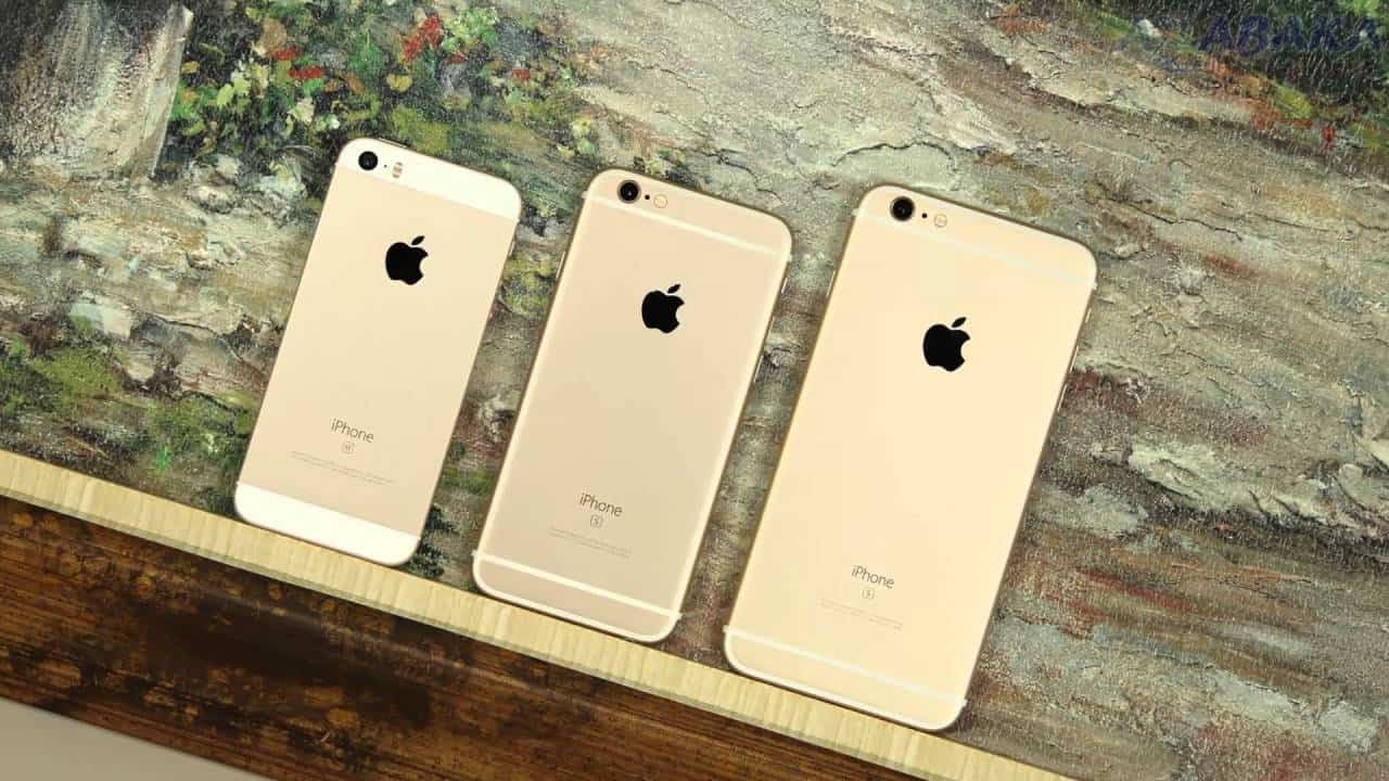 iphone 6s vs iphone 6s plus vs iphone se 2016