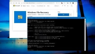 windows file recovery