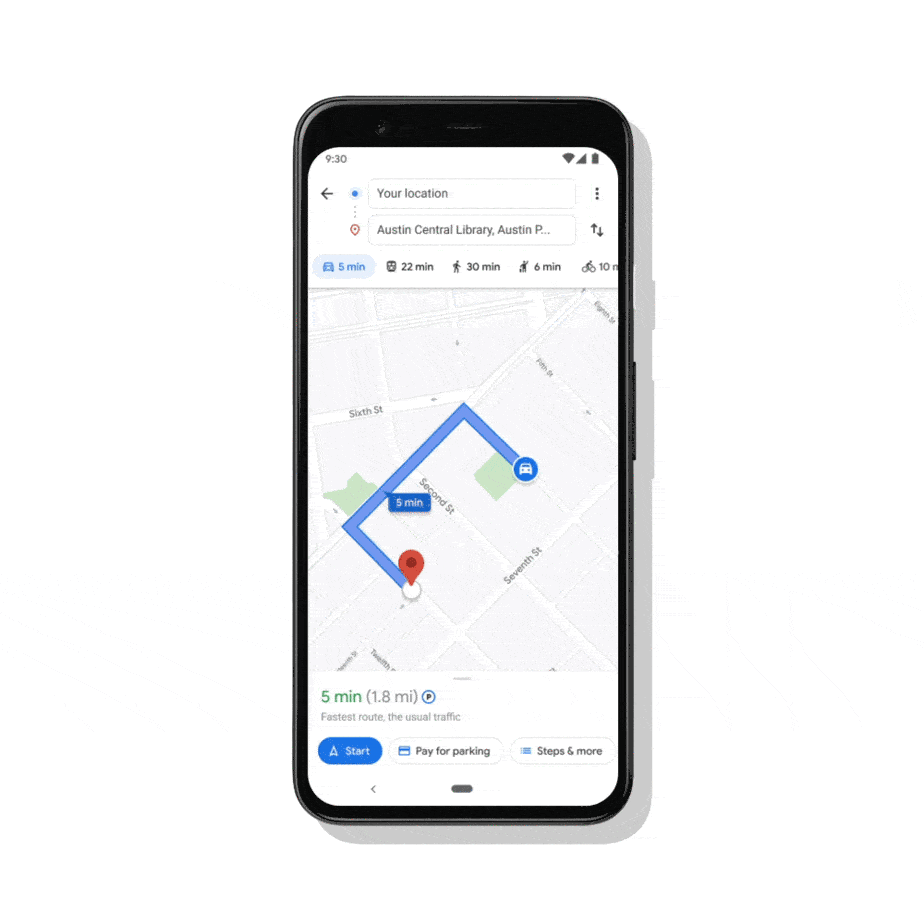 Pay for parking maps gif