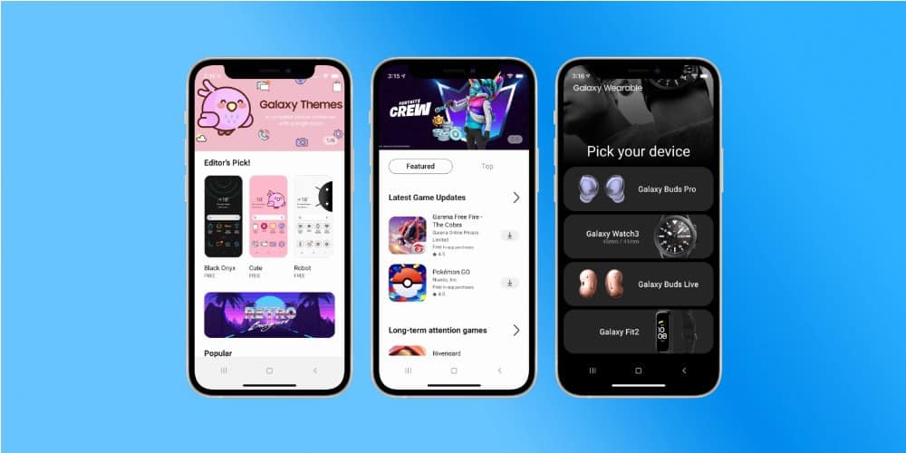 Screenshot Samsung launches ‘iTest a new web app for turning your iPhone into a Galaxy device toMac