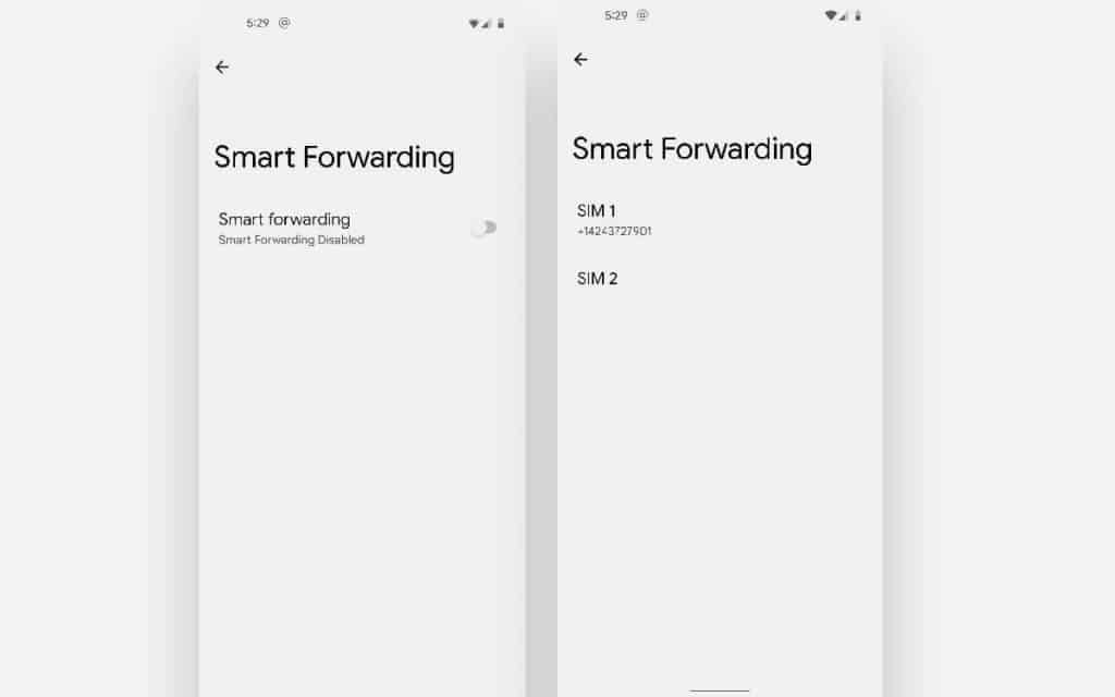 Android Smart Forwarding