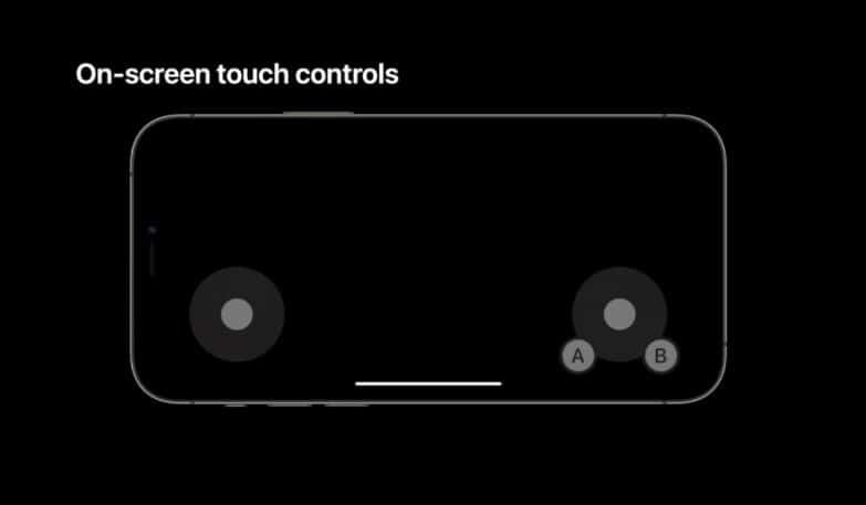 Screenshot at Apple reveals new game controller UI for games in new SDK toMac