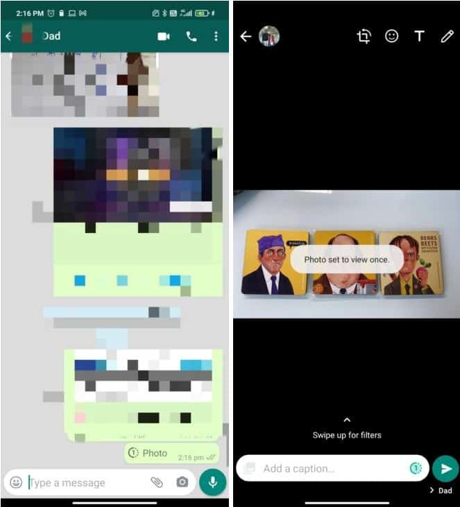 Screenshot at WhatsApp gives you a new reason to ditch Snapchat
