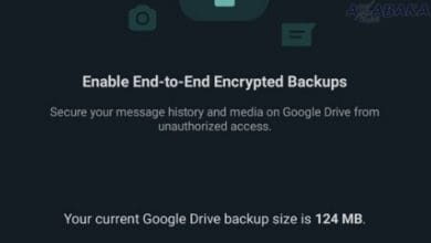 Screenshot at WhatsApp tests encrypted cloud backups on Android