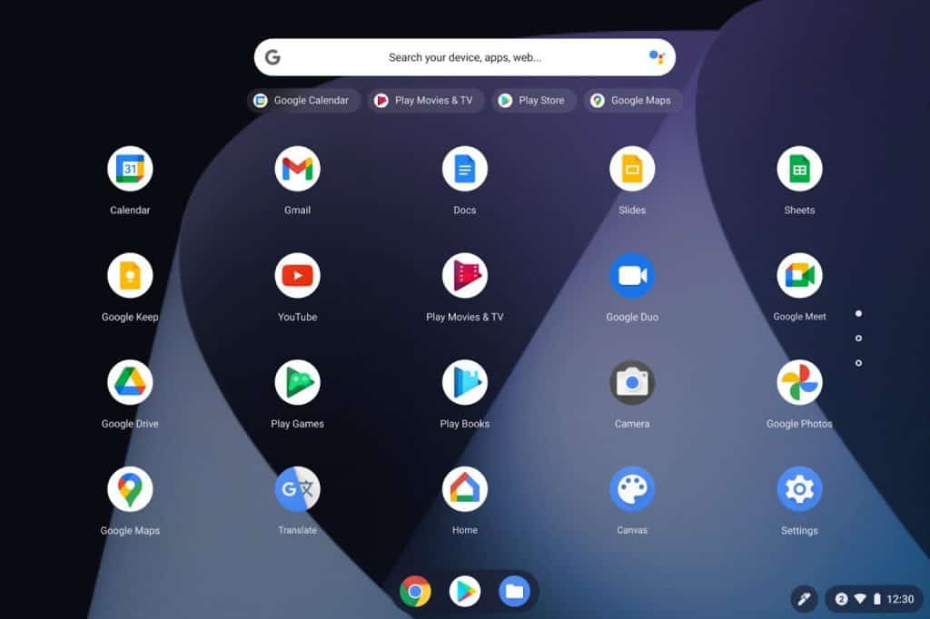 GoogleMeetPWAInAppLauncherScreen x