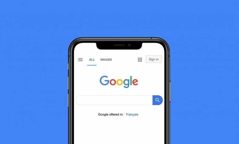 Google search mobile