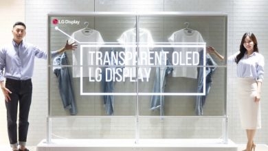 écrans OLED transparents