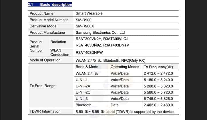 Screenshot at Samsung Galaxy Watch Watch Pro With W Wireless Charging Support Revealed Via FCC Listing MySmartPrice