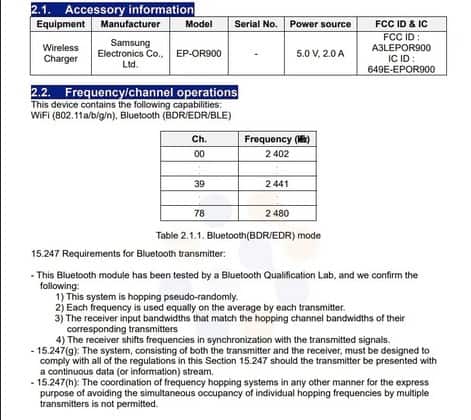 Screenshot at Samsung Galaxy Watch Watch Pro With W Wireless Charging Support Revealed Via FCC Listing MySmartPrice