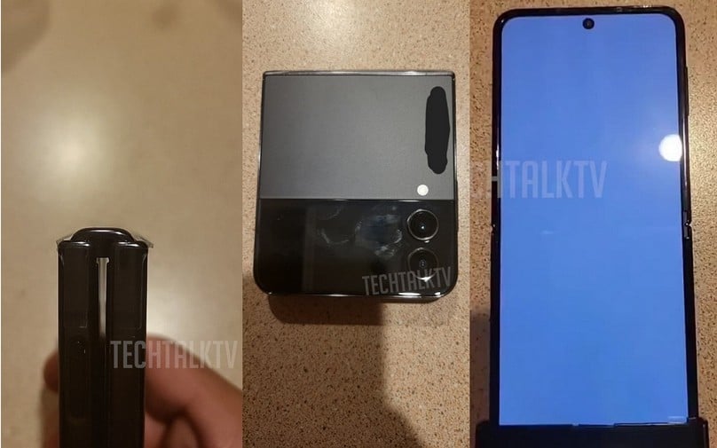 Screenshot at Galaxy Z Flip des photos volees devoilent le smartphone pliable sous toutes les coutures