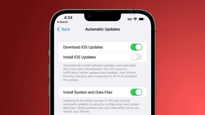Screenshot at Apple Will Let You Remove Rapid Security Response Updates in iOS
