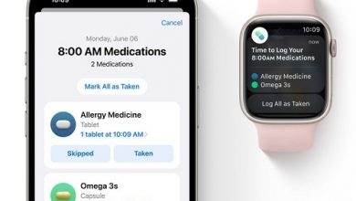 watchOS medications