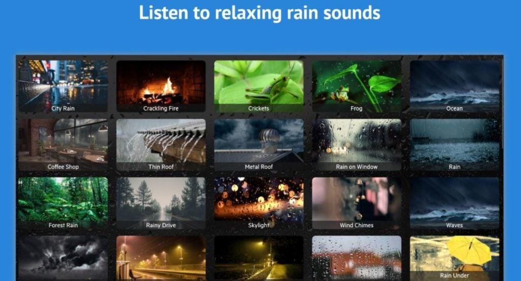 Relax Rain Sounds Microsoft Store
