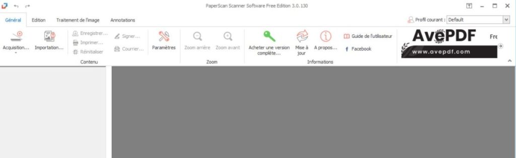 PaperScan Scanner Software Free Edition