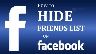 ازاي اخفي الاصدقاء من على فيسبوك