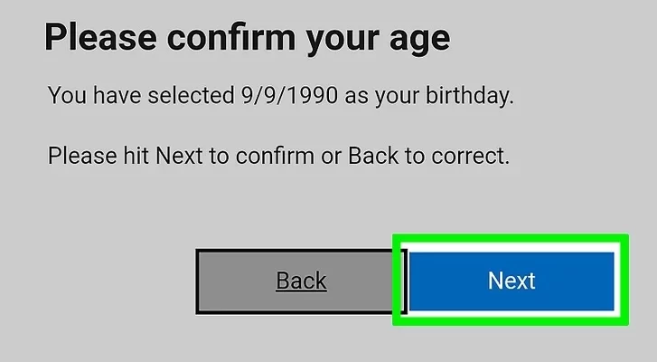 حدد تاريخ ميلادك