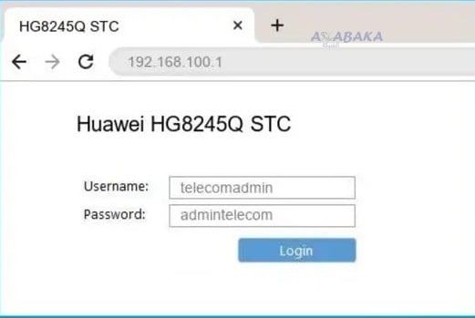 Huawei STC Router