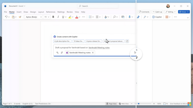 copilot microsoft word