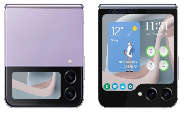 Samsungs Galaxy Z Flip cover screen sounds like a big beaut in exclusive new leak copie