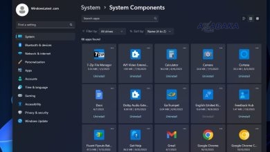 windows applications systeme