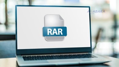 Windows decompresse RAR